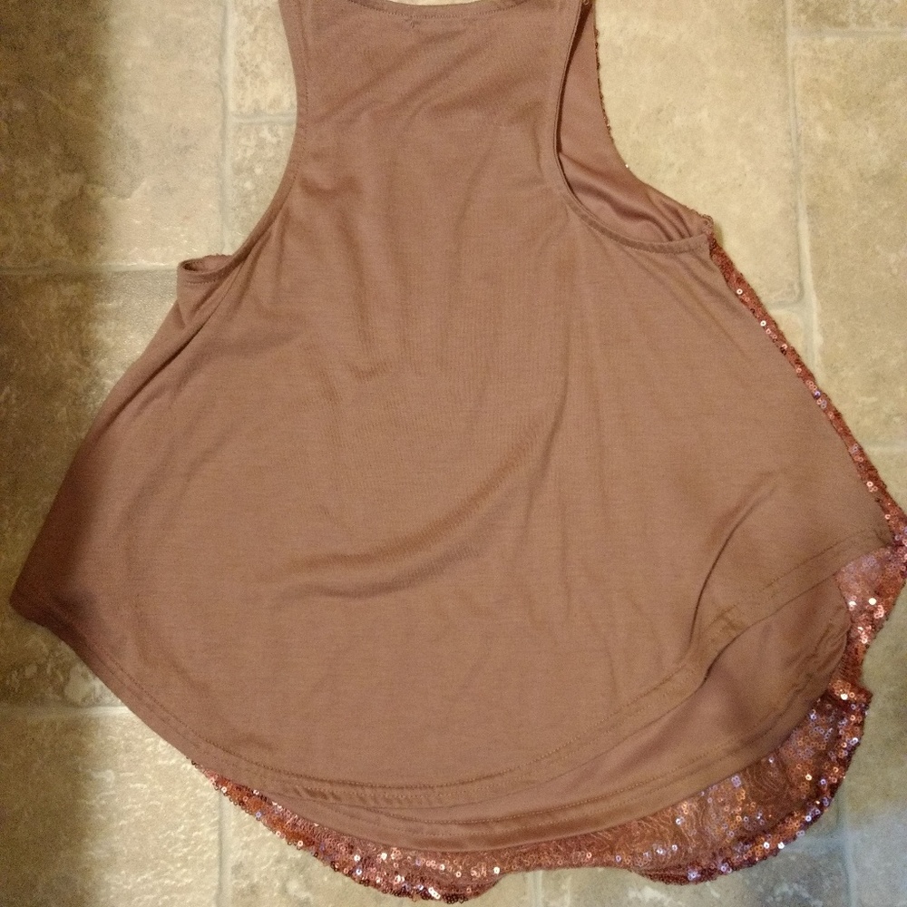 Pink Sequined Top - Picture 3 of 4